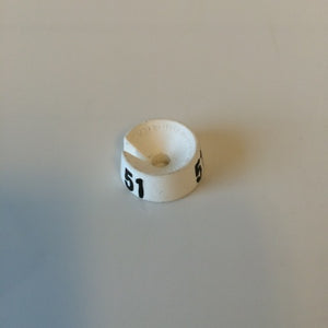 Klika -  MB wit/zwart 51 voor op kledinghanger