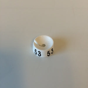 Klika -  MB wit/zwart 53 voor op kledinghanger