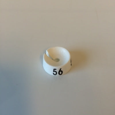 Klika - MB weiß/schwarz 56 für einen Kleiderbügel