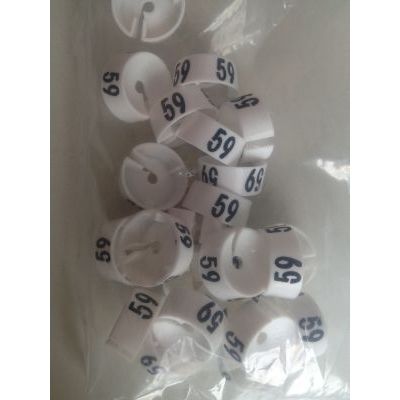 Klika -  MB wit/zwart 59 voor op kledinghanger