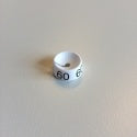 Klika -  MB wit/zwart 60 voor op kledinghanger