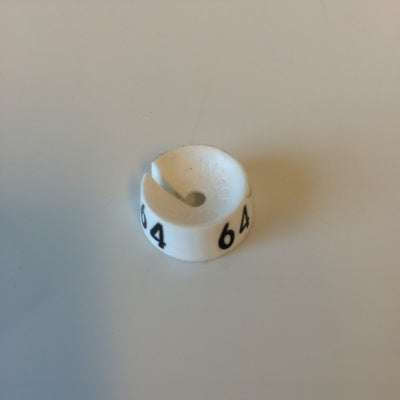 Klika - MB weiß/schwarz 64 für einen Kleiderbügel