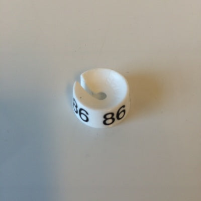 Klika - MB weiß/schwarz 86 für einen Kleiderbügel