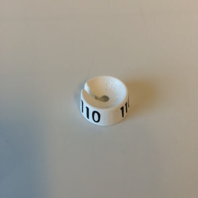 Klika -  MB wit/zwart 110 voor op kledinghanger