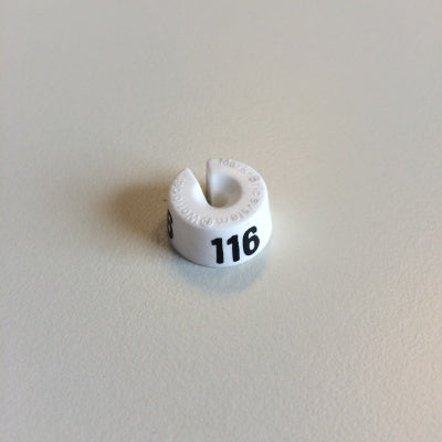 Klika - MB blanc/noir 116 à poser sur cintre