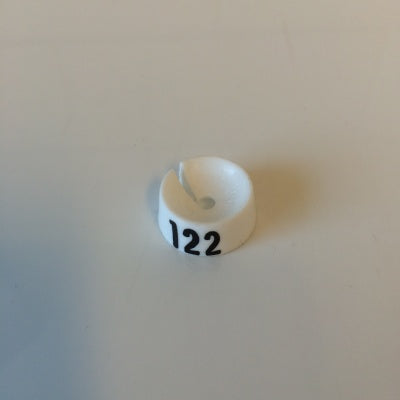 Klika -  MB wit/zwart 122 voor op kledinghanger