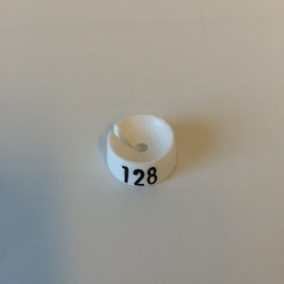 Klika - MB weiß/schwarz 128 für einen Kleiderbügel