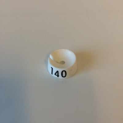 Klika -  MB wit/zwart 140 voor op kledinghanger