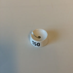 Klika -  MB wit/zwart 150 voor op kledinghanger