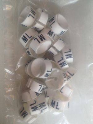 Klika -  MB wit/zwart ML voor op kledinghanger