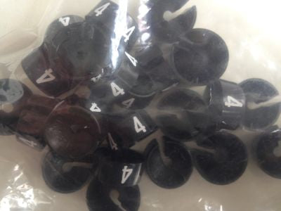 Klika - MB nero/bianco 4 da appendere alla gruccia