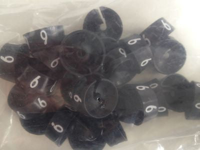 Klika - MB schwarz/weiß 6 für einen Kleiderbügel