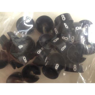 Klika - MB negro/blanco 8 para percha