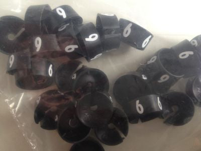 Klika -  MB zwart/wit 9 voor op kledinghanger