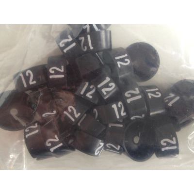 Klika - MB negro/blanco 12 para percha