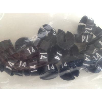 Klika - MB negro/blanco 14 para percha