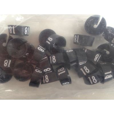 Klika - MB negro/blanco 18 para percha