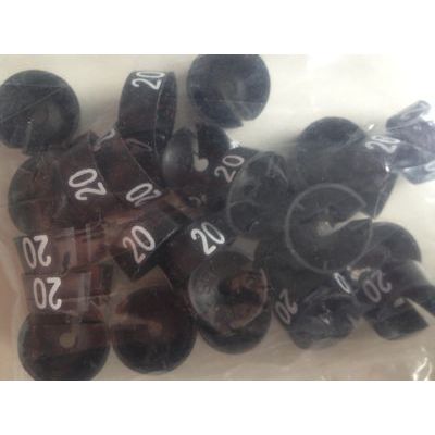 Klika - MB negro/blanco 20 para percha