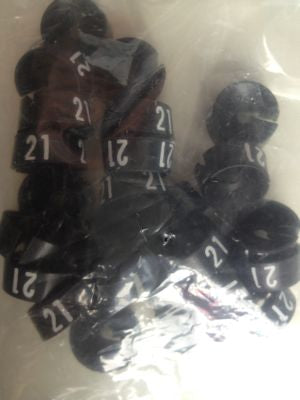 Klika -  MB zwart/wit 21 voor op kledinghanger