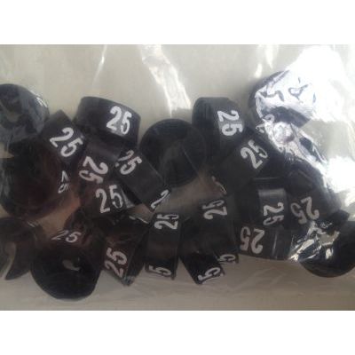 Klika - MB negro/blanco 25 para percha