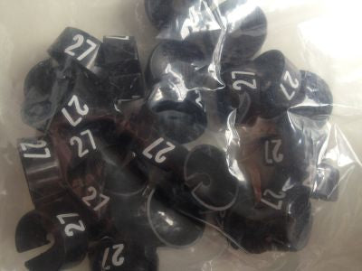 Klika -  MB zwart/wit 27 voor op kledinghanger