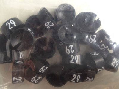 Klika -  MB zwart/wit 29 voor op kledinghanger