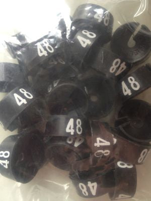 Klika -  MB zwart/wit 48 voor op kledinghanger