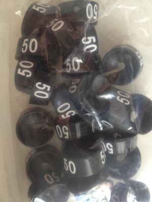 Klika - MB schwarz/weiß 50 für einen Kleiderbügel