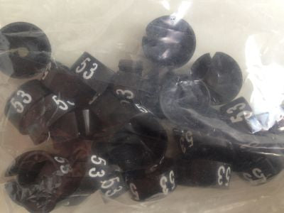 Klika -  MB zwart/wit 53 voor op kledinghanger