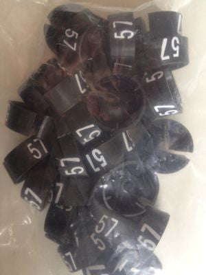 Klika - MB noir/blanc 57 à poser sur cintre