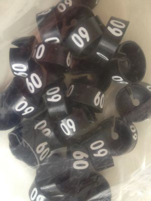 Klika - MB schwarz/weiß 60 für einen Kleiderbügel