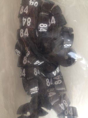 Klika -  MB zwart/wit 84 voor op kledinghanger