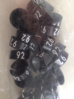 Klika -  MB zwart/wit 92 voor op kledinghanger