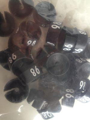 Klika -  MB zwart/wit 98 voor op kledinghanger