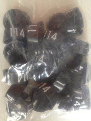 Klika - MB schwarz/weiß 114 für einen Kleiderbügel