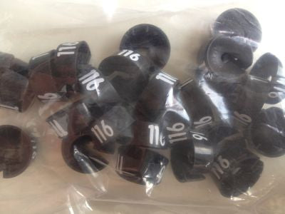 Klika - MB schwarz/weiß 116 für einen Kleiderbügel