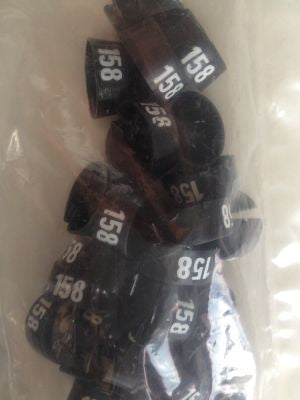 Klika -  MB zwart/wit 158 voor op kledinghanger