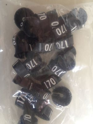 Klika -  MB zwart/wit 170 voor op kledinghanger