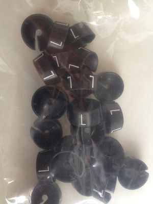 Klika -  MB zwart/wit L voor op kledinghanger