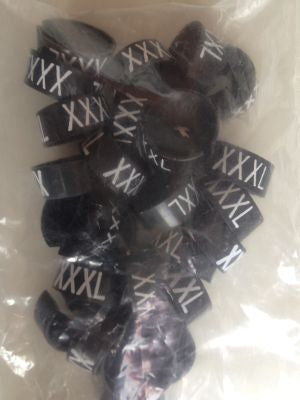 Klika -  MB zwart/wit 3XL voor op kledinghanger