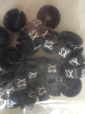 Klika -  MB zwart/wit XS voor op kledinghanger