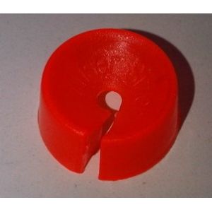 Klika - MB rosso fluoro non stampato 25 pezzi