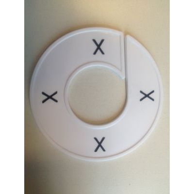 Klika -  Maatring wit/zwart X