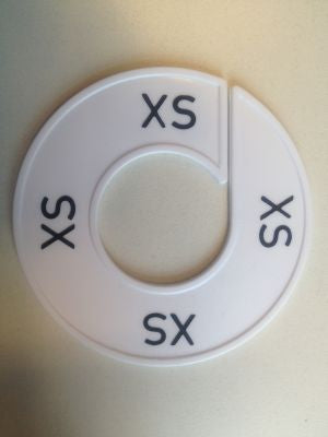 Klika - Misura anello bianco/nero XS