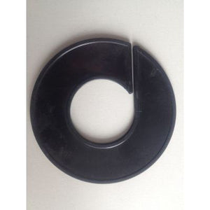 Klika -  Maatring 9cm zwart onbedrukt blanko