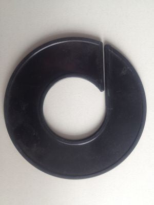 Klika -  Maatring 9cm zwart onbedrukt blanko