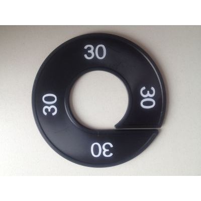 Klika - Taille bague noir/blanc 30