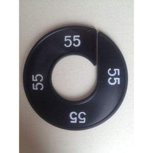 Klika -  Maatring 9cm zwart/wit 55