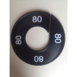 Klika -  Maatring 9cm zwart/wit 80