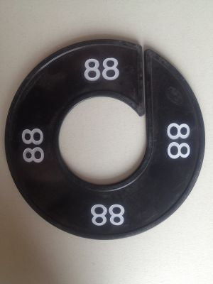 Klika - Misura anello nero/bianco 88